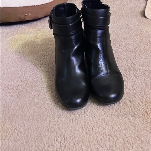 Croft & barrow Black Ankle Boots - Picture 1 of 4